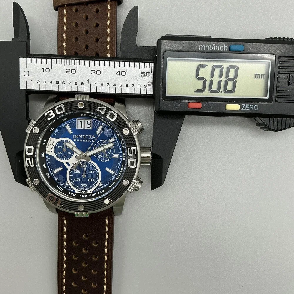 Invicta Reserve Ocean Speedway 13800 Mens Watch 45mm Chronograph New Battery